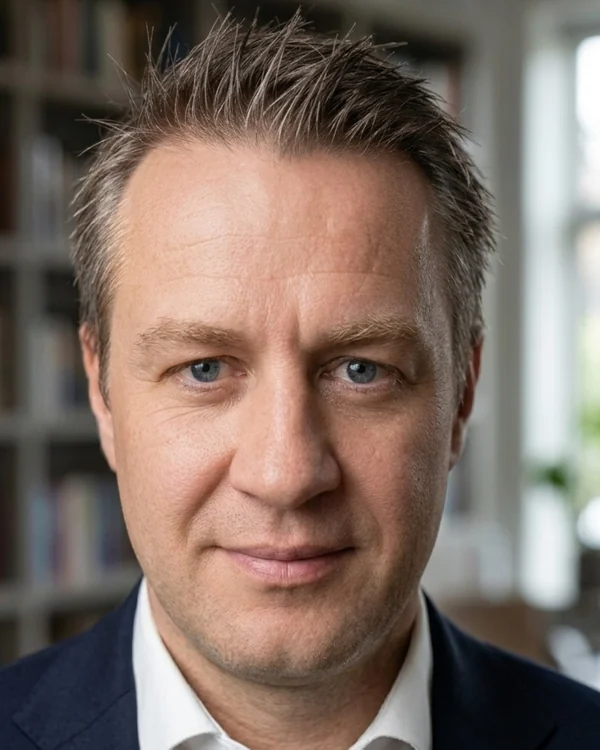 Portrait of author Luboš Mrvík